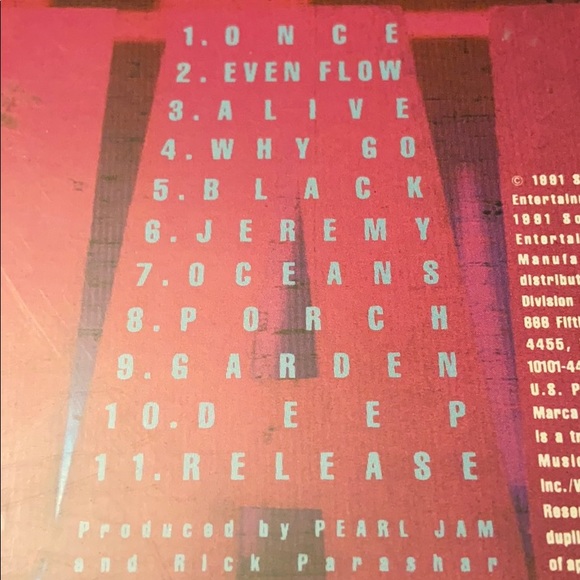 ❌SOLD!❌ 3 Rock CDs: The Cure, Pearl Jam, & LIVE - Picture 6 of 8